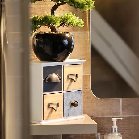 アパート Le Clocher Aux Cigognes Au Village De ベルクハイム